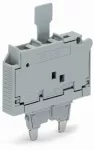 Wtyk bezpiecznikowy z uchwytem do aparatowej wkł. bezpiecz. 5 x 30 mm, szary 2006-921/1000-541