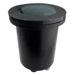 Recessed uplighting IP65-IP67 Tidian Ø172mm E27 60W Black PX-1200-NEG