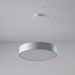 ABA PRO 640 wisząca LED 22,8W/4323lm/840/TD, 230V, srebrny aluminiowy (mat struktura) RAL 9006
