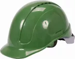 KASK OCHRONNY ZIELONY WYS. KOMF. ABS