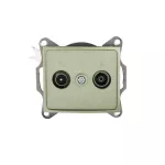 DOMO 01-1330-050 sz Gniazdo RTV końcowe