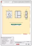Obudowa poliestrowa - IP44/IP54, IK10, OS 66x80/8/5+3 daszek płaski