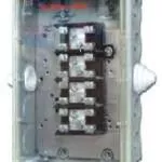 Skrzynka odgałęźna 4x35/16mm2 z dławnicami