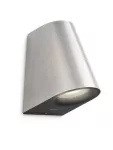 Virga wall lantern inox 2x3W SELV