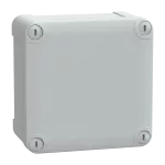 Puszka ABS nieprzezroczysta pokrywa 116x116x62 mm, PanelSet