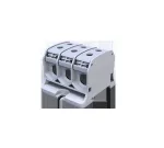 STB 50-3X Złączka szynowa gwintowa Al/Cu 87330 SIMBLOCK szary