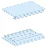 Rozdzielnice PrismaSet, komplet osłon górna oraz dolna IP55 600mm