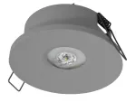 Oprawa AXP IP65/20 LED 6W 570lm (opt. otwarta) do centralnej baterii szara