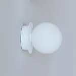 COTTON kinkiet fi100 max.1x1,9W, G9, 230V, biały sygnałowy (mat) RAL 9003 DM101/K/TC1/192