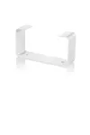 uchwyt mocujący do kanału 122x60 mm, biały