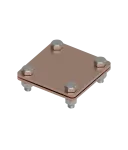 [CU] Złącze uniwersalne bednarka / bednarka 80x80mm