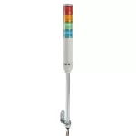 Harmony XVC Kolumna świetlna z buczykiem Ø40 4 elementy światło ciągłe/migające LED 24V