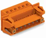 Wtyk 1-przewodowy CAGE CLAMP®, pomarańczowa 231-635/129-000