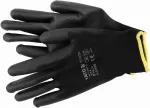 RĘKAWICE ROBOCZE NYLON/PU CZARNE 9