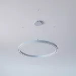 ALFREDO 1200/U wisząca DIRECT LED PHILIPS LV 77,5W/12840lm/4000K/TD/CAS, 230V, srebrny aluminiowy (mat) RAL 9006