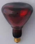 Promiennik podczerwieni - rubinowy R123 E27 150W 230V szkło miękkie IR1