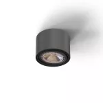 TUZ Z4Sh AR111 stropowy max. 1x60W, G53, 12V/AC, czarny głęboki (mat struktura) RAL 9005