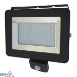 NAŚWIETLACZ LED SMD LOFOT 50W 6000K 5150LM IP65 CZARNY CZ. PIR