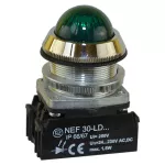 PROMET Lampka NEF30Le/D24V/W3 zielona