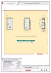 Obudowa poliestrowa - IP44/IP54, IK10, OSI 40x80 daszek płaski
