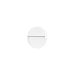 Recessed wall lighting IP65 Nod Round LED 2.6W LED warm-white 3000K ON-OFF White 210 PX-0351-BLA