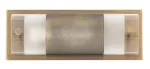 3551 Oprawa naścienna Periodic E14/1x40W stare złoto 230V, 50Hz