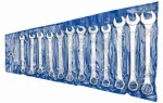 KLUCZE PŁASK-OCZK.12CZ.6-22MM ETUI