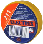 ELECTRIX 211 taśma elektroizolacyjna 0,13 mm x 19 mm x 20 m żółta