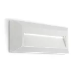 Wall fixture IP65 Kossel Indirect Rectangular LED 2.4W LED neutral-white 4000K ON-OFF White 186lm 05-9814-14-CM