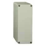 Harmony XAPS Pusta kaseta sterująca bez otworów szara 85x226mm plastikowa