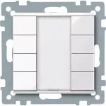 KNX przycisk 4-krotny plus biały połysk System M