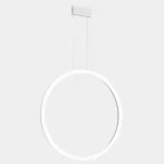 Pendant Circular Vertical Side ø1200 Surface LED 72W LED warm-white 2700K 0-10V White 5210lm CP4B-00V9AZRU14