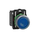 Harmony XB5 Przycisk płaski niebieski LED 24V