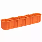 Puszka podtynkowa M5x60DF MULTIWALL SLIM pomarańczowy
