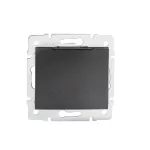 DOMO 01-1230-141 gr Gniazdo z uziemieniem IP44 Schuko