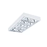 RSTR 218/4LED/ NT Oprawa rastrowa natynkowa