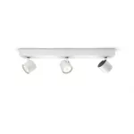 STAR plate/spiral white 3x4.5W SELV (WGD) Oświetlenie punktowe