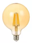 Żarówka Lumax LED G125 E27 12W 1300lm WW 822 360° COG AMBER 170-265V