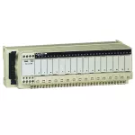 Modicon ABE7, miniaturowa podbaza, dyskretne pasywne we/wy, 16 wyjść, bezpieczniki, Led, izolator