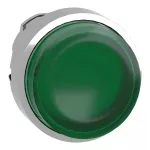 Harmony XB4 Napęd przycisku wystający zielony push push LED metalowy bez oznaczenia
