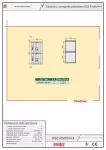 Obudowa poliestrowa - IP44/IP54, IK10, OSZ 40x80/4+4 daszek płaski