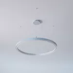 ALFREDO 1300/U wisząca DIRECT LED PHILIPS LV 82W/13000lm/3000K/TD/CAS, 230V, srebrny aluminiowy (mat) RAL 9006