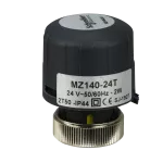 MZ140, siłownik zaworu, elektrotermiczny, 140 N, sterowanie on/off, zasilanie 24 VAC
