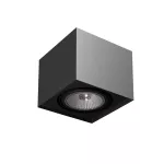 ALPINA A1Sh AR111 stropowy max. 1x100W, G53, 12V/AC, czarny głęboki (mat struktura) RAL 9005
