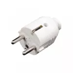 Wtyczka prosta 2p+Z 16A/250VUni-Schuko + uchwyt