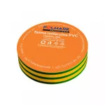 TAŚMA Elektroizolacyjna (OP.Z. 10) 0,13mm x 19mm x 20m żółto zielona