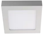 Downlight 170mm 12W 880lm 175-250V AC Biały Ciepły, Natynkowy, Kwadratowy