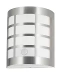 8800 Kinkiet ogrodowy SEVILLA E27 1x max. 11 W IP44 stal nierdzewna, sensor 2-8m