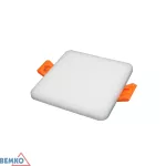 OPRAWA DOWNLIGHT LED WALED 5W 4000K 420LM IP66/IP20 PF>0.5 75x75x20MM KWADRAT BIAŁY