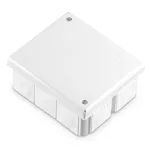 PK-104 Puszka odgałęźna, 10-wlotowa, n/t, z dławicami D 16, IP-54; 80x95; biały